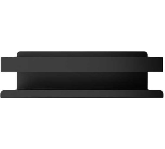 Металлическая полка в ванную самоклеющаяся Parallels Perfect 200х100 мм, черная Tools 00055 1