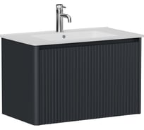 Тумба ALLEN BRAU 1.370017.AM GRAVITY 80, 1 ящик с фрез., антрацит матовый (346191) 00346191