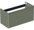 Тумба ALLEN BRAU 1.370018.CGM GRAVITY 100, 1 ящ. с фрез., олива матовый (346195) 00346195 1