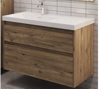 Тумба Aquanet Nova Lite 2.0 100 L напольная цв. дуб рустикальный (346348) 00346348