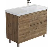Тумба Aquanet Nova Lite 2.0 100 R напольная цв. дуб рустикальный (346347) 00346347