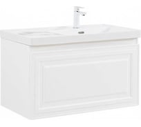 Тумба Aquanet Агата 90 1 ящик, цвет белый сатин (345482) 00345482