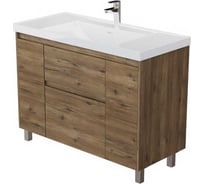 Тумба Aquanet Nova Lite 2.0 110 напольная цвет дуб рустикальный (346349) 00346349