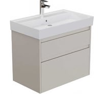 Тумба Aquanet Nova Lite 2.0 60 2 ящик, цвет бежевый (346322) 00346322