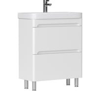 Тумба EQUIL Nice 70, напольная, 2 ящ., белая (под раковину 9595-70), tnNICE70.2Y-05