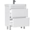 Тумба EQUIL Nice 70, напольная, 2 ящ., белая (под раковину 9595-70), tnNICE70.2Y-05 2