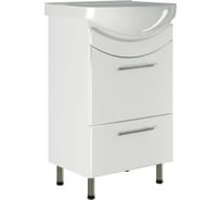 Тумба для ванной MIXLINE РАДУГА-50 белая под раковину Уют-50 Rosa 558137