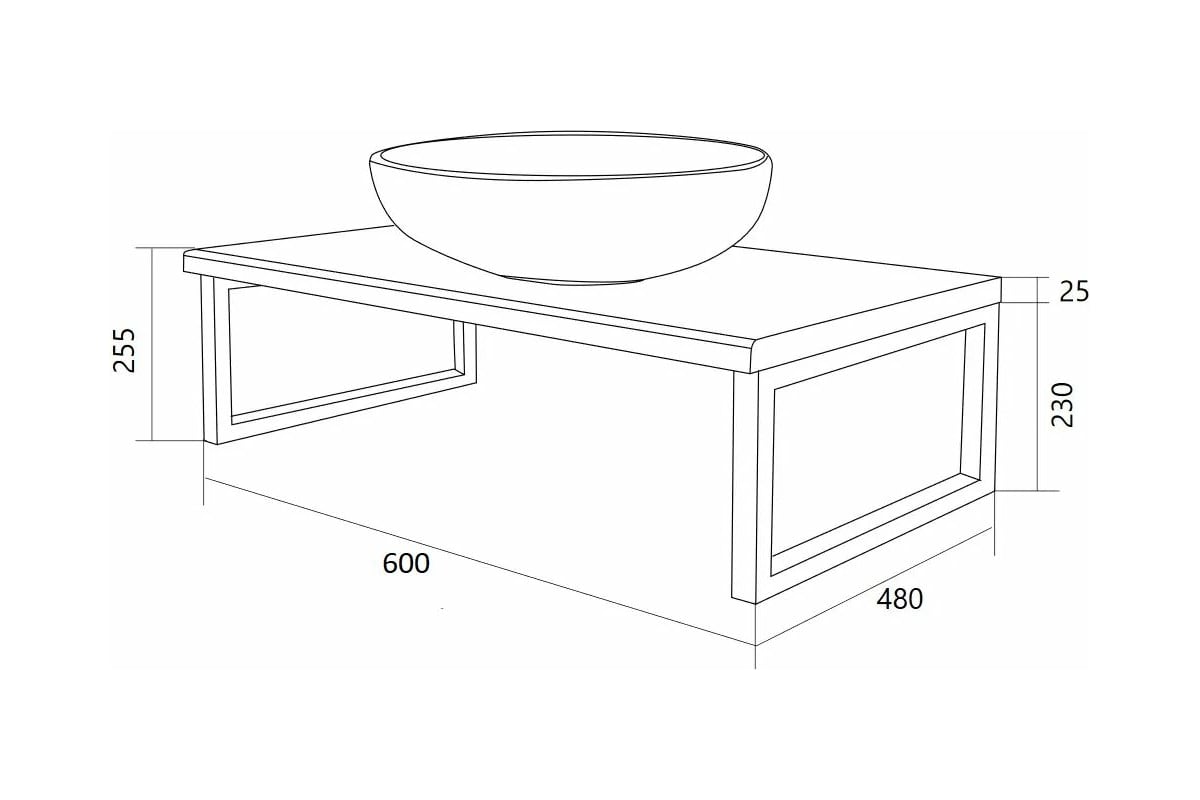 Столешница 1Marka GRUNGE LOFT 60 Дуб Вотан Ц0000001584 - выгодная цена ...