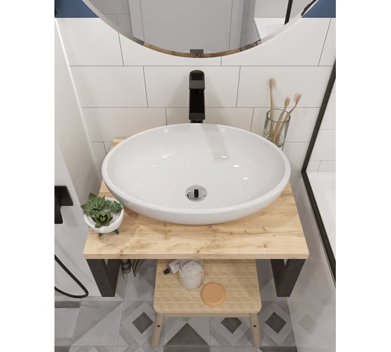 Столешница 1Marka GRUNGE LOFT 60 Дуб Вотан Ц0000001584