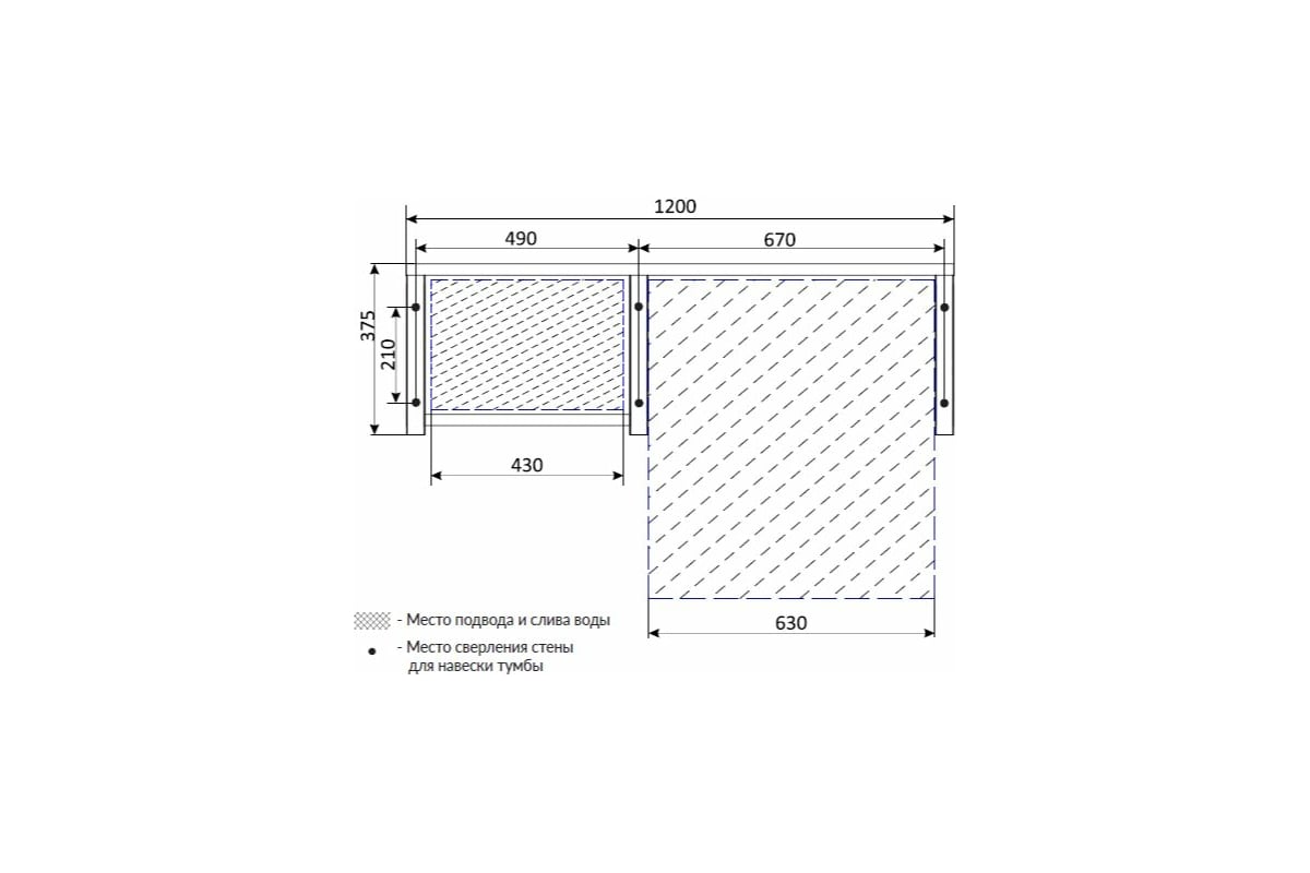 Столешница под стиральную машину 1Marka Grunge Loft 120 дуб вотан  Ц0000004100 - выгодная цена, отзывы, характеристики, фото - купить в Москве  и РФ