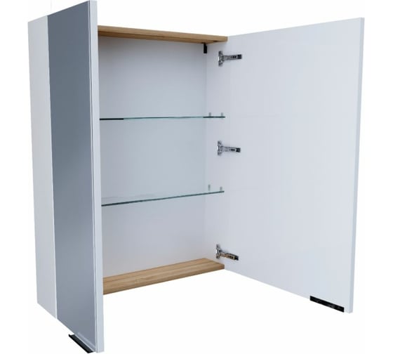 Зеркальный шкаф 1Marka Gaula 60 2д. White У92511