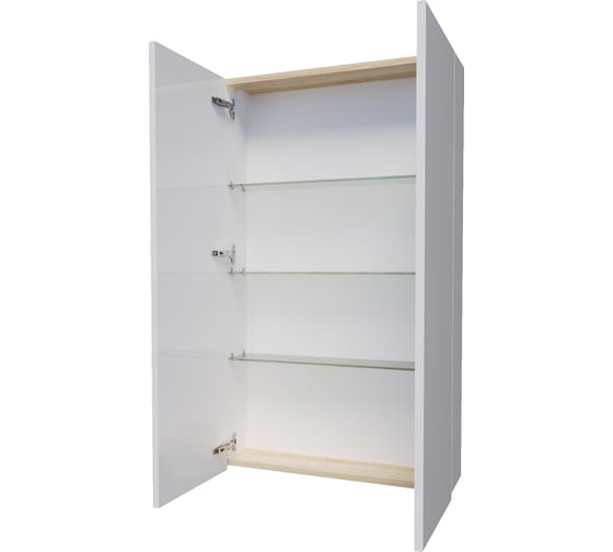 Шкаф-пенал в ванную 1Marka Gaula 60П 2д. White У92521