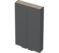 Шкаф 1Marka Gaula 60П 2д. Графит У92551
