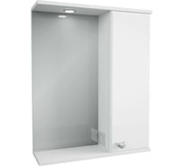 Зеркало-шкаф 1Marka Story 58 1д. белый глянец, правый R У99310