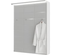 Зеркало-шкаф 1Marka Соната 60 с подсветкой, белый глянец Ц0000007617