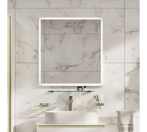 Зеркало ALLEN BRAU 1.340028.PGM ACTIVITY 90, платина матовый (313658) 00313658 1