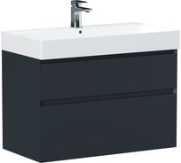 Тумба ALLEN BRAU 1.210026.AM INFINITY 85, 2 ящика, антрацит матовый (346294) 00346294