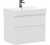 Тумба ALLEN BRAU 1.210025.WM INFINITY 70, 2 ящика, белый матовый (346284) 00346284