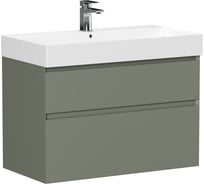 Тумба ALLEN BRAU 1.210026.CGM INFINITY 85, 2 ящика, олива матовый (346292) 00346292