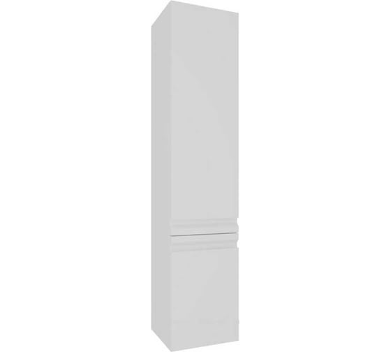 Пенал AQUATEK AQ70035R-MWВЕГА 35 см, 2 двери, цвет белый матовый, петли справа 00000142561 1