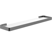 Стеклянная полка для ванной Wonzon & Woghand LOTTE Темный графит WW-8327A-BGM