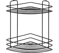 Полка угловая 2-ярусная Рыжий кот WHITE, белый 111176