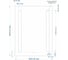 Зеркало Cersanit BASE LED 020 60 KN-LU-LED02060-b-Os 5