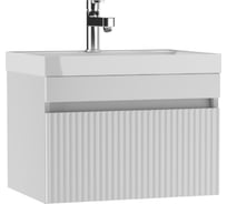 Тумба подвесная под умывальник Айсберг UNIT 60 Бриз с одним ящиком В1 DB3001T