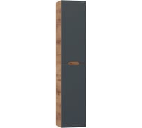 Пенал Onika Айленд 30 подвесной, графит/дуб крафт золотой, универсальный 403087