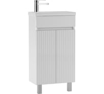 Тумба под умывальник Айсберг Фостер 45 Бриз без ящика DB3010T