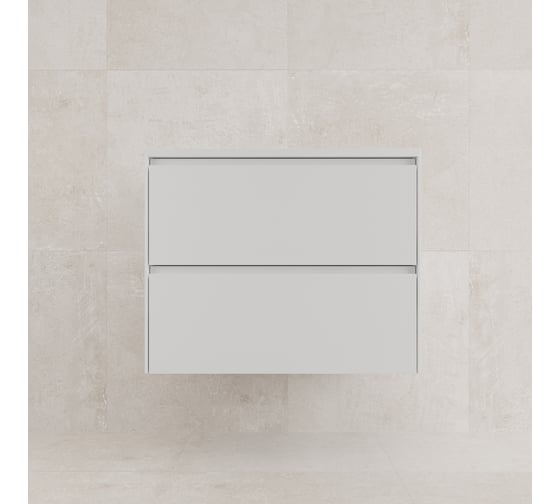 Тумба подвесная Style Line ЛИМА 70 эмаль, под раковину LINE 70, 2 ящ., PLUS, белый матовый, ЛС-00002467 1