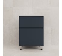 Тумба напольная Style Line ЛИМА 60 эмаль, под раковину LINE 60, 2 ящ., PLUS, графит, ЛС-00002457