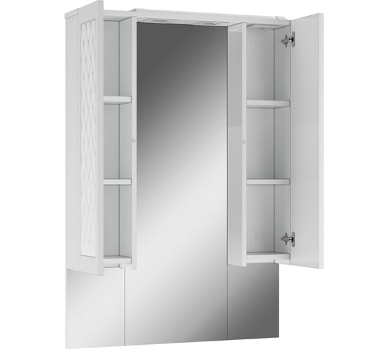 Шкаф-зеркало Домино 3D 75 D37010HZ