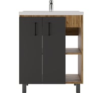 Тумба Домино Craft под умывальник Фостер 70 без ящика DCr2210T