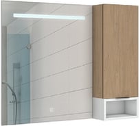 Шкаф-зеркало Домино Trend 100 Дуб каменный DTr8008HZ