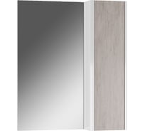 Шкаф-зеркало Домино Uno 60 Дуб серый, левый/правый DU1503HZ