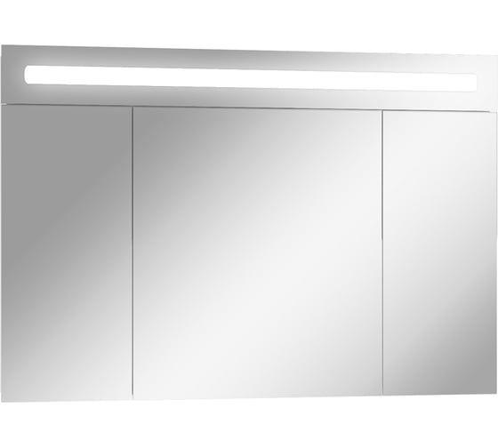Шкаф-зеркало Домино Аврора 105 с подсветкой LED DV8013HZ