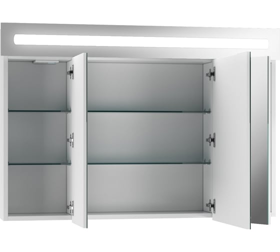Шкаф-зеркало Домино Аврора 105 с подсветкой LED DV8013HZ