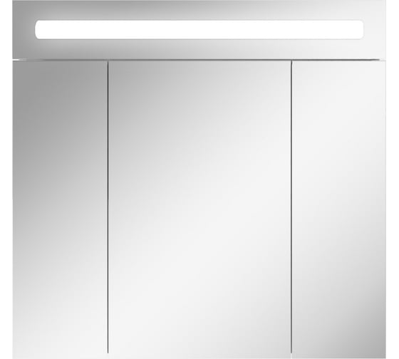 Шкаф-зеркало Домино Аврора 75 с подсветкой LED DV8008HZ