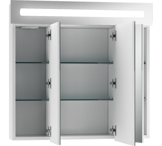 Шкаф-зеркало Домино Аврора 75 с подсветкой LED DV8008HZ