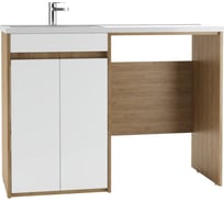 Тумба Домино под умывальник Magenta 120 левый/правый, без ящика DD4213T