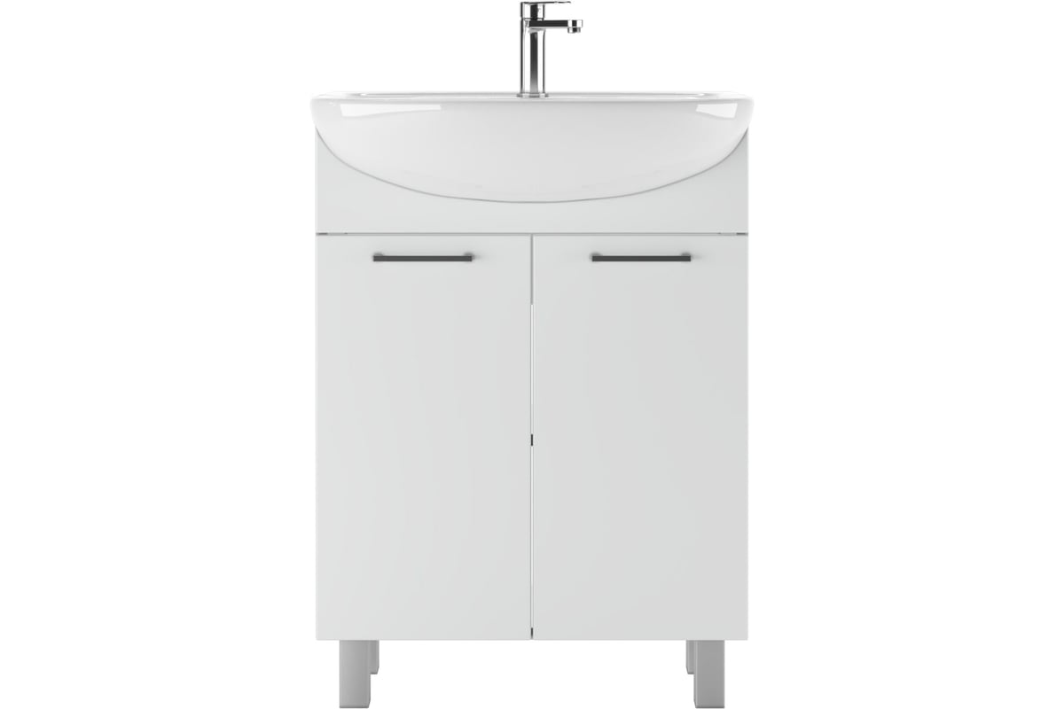 Тумба Айсберг Контраст под умывальник Уют 60 без ящика DA2703T ...