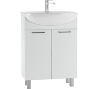 Тумба Айсберг Контраст под умывальник Уют 60 без ящика DA2703T