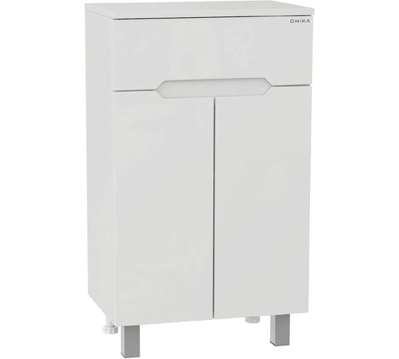 Полупенал Onika Айленд 50 напольный, белый 405004 1