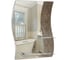 Зеркало MIXLINE Циркон 540x740 ШВ 2 полки 548539 1