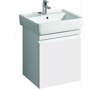 Шкафчик под раковину GEBERIT Renova Nr.1 Plan 526х586х438, белый глянец 869600000 00000053564