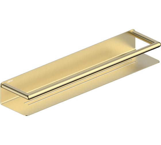 Полка большая ABBER Osten 316 золото брашированное AA1863BG 1