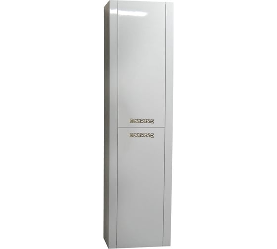 Подвесной пенал Azario VERONA 40 400х1550х335, универсальный, золотые ручки CS00060477