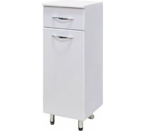 Полупенал Onika Каприз 30 напольный, белый, правый 403002