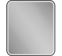 Зеркало Veneciana Муссон 600х700 светодиодное бесконтактное черное 66069